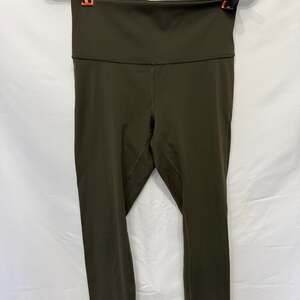 Lululemon Align High-Rise Pant 25" in Dark Olive Green